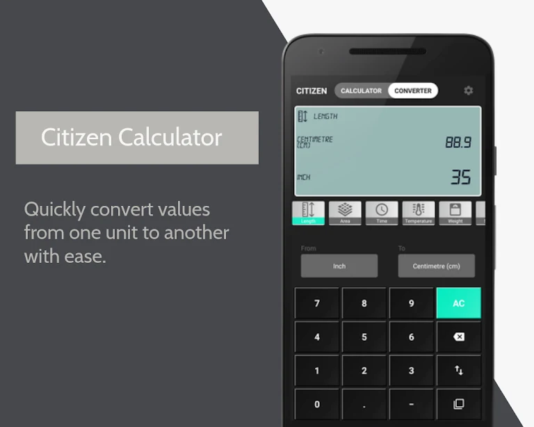 Citizen Calculator Plus  Screenshot 2