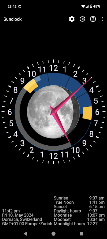 Sunclock  Screenshot 3