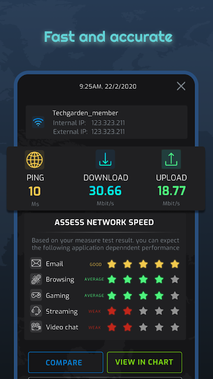 Speed Test: Internet Speedtest  Screenshot 2