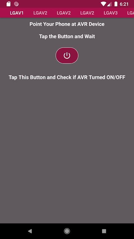 Universal AVR Remote Control  Screenshot 3