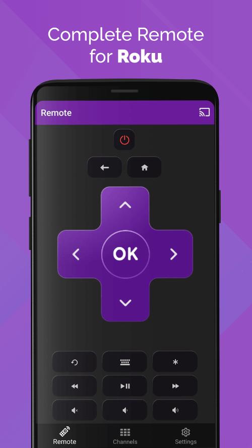 Remote Control for Roku TV  Screenshot 1