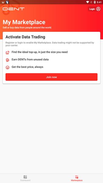 DENT - Send mobile data top-up  Screenshot 5