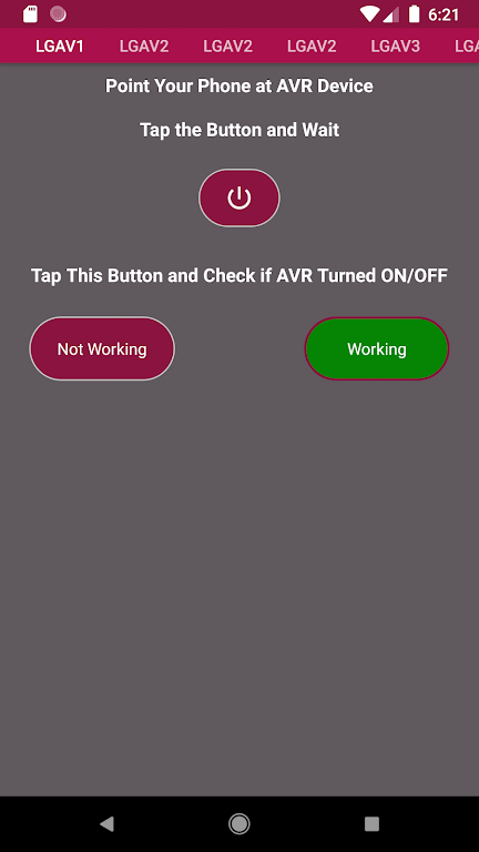 Universal AVR Remote Control  Screenshot 4