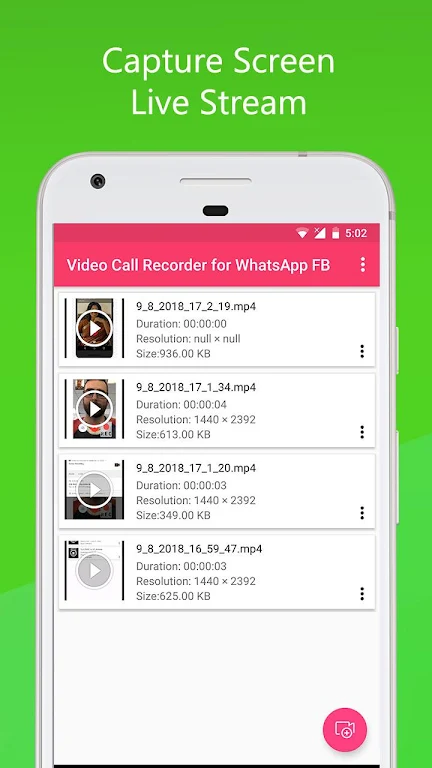 Video Call - Screen Recorder  Screenshot 2