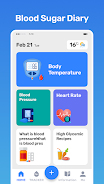 Blood Sugar Diary  Screenshot 1