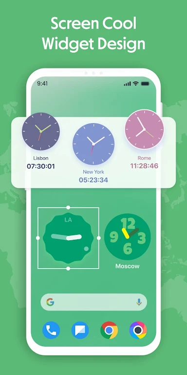 World Clock Widget  Screenshot 2