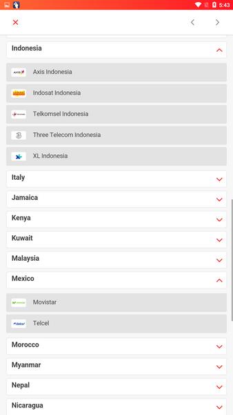 DENT - Send mobile data top-up  Screenshot 3