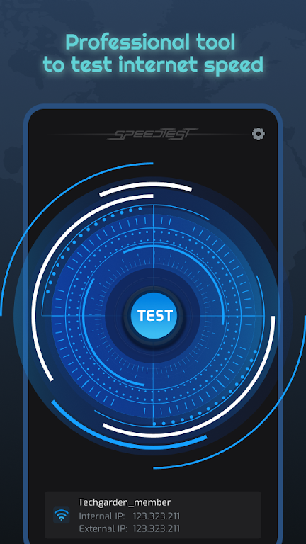 Speed Test: Internet Speedtest  Screenshot 1