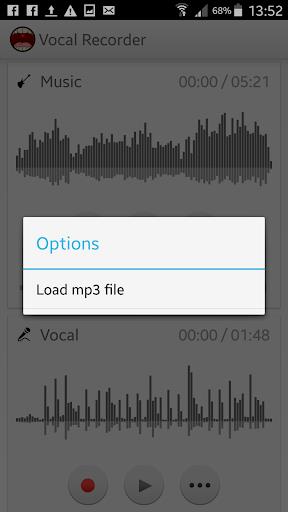 Vocal Recorder TwoTrack Studio  Screenshot 1