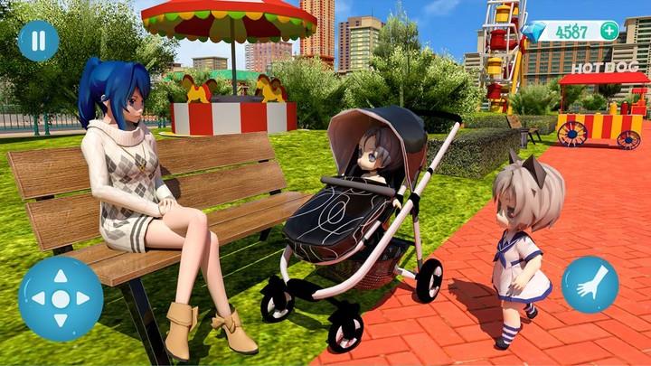 Anime Mother Twin Babies Life  Screenshot 2