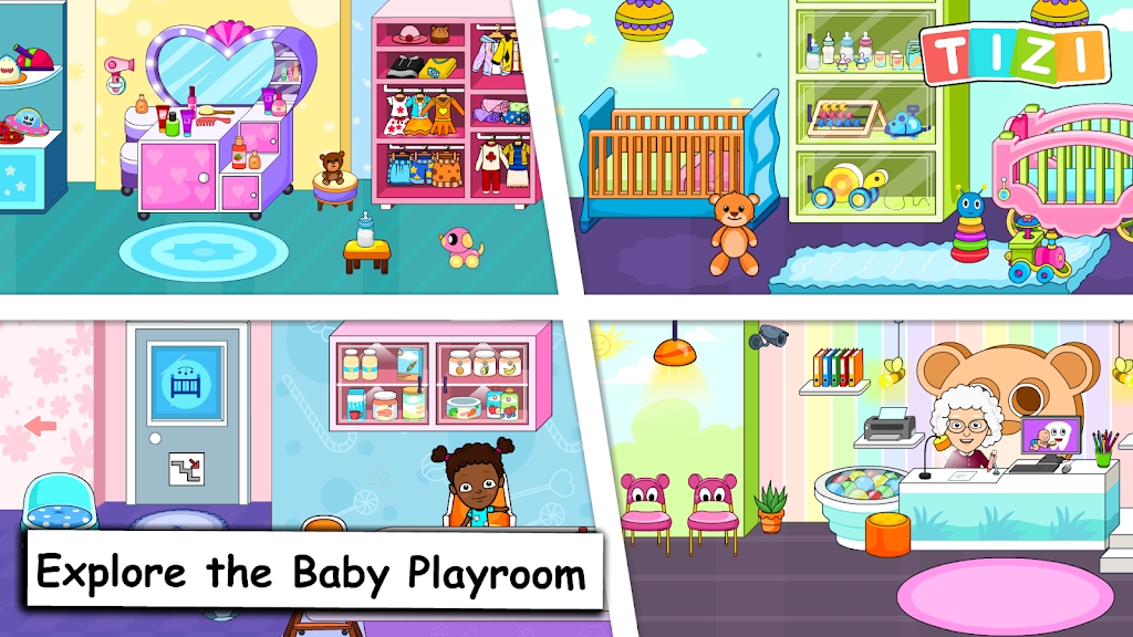 My Tizi Town Daycare Baby Game  Screenshot 2