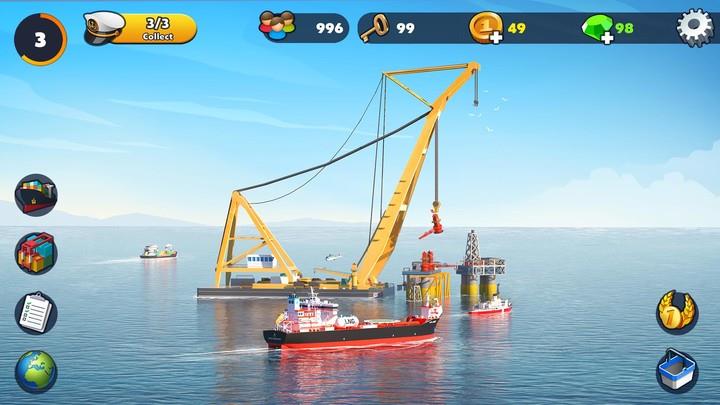 Port City: Ship Tycoon Games  Screenshot 5