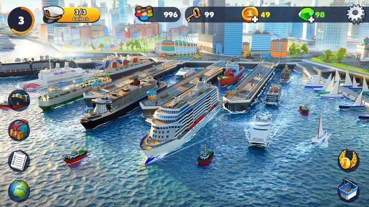 Port City: Ship Tycoon Games  Screenshot 2