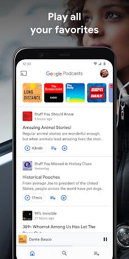 Google Podcasts  Screenshot 1