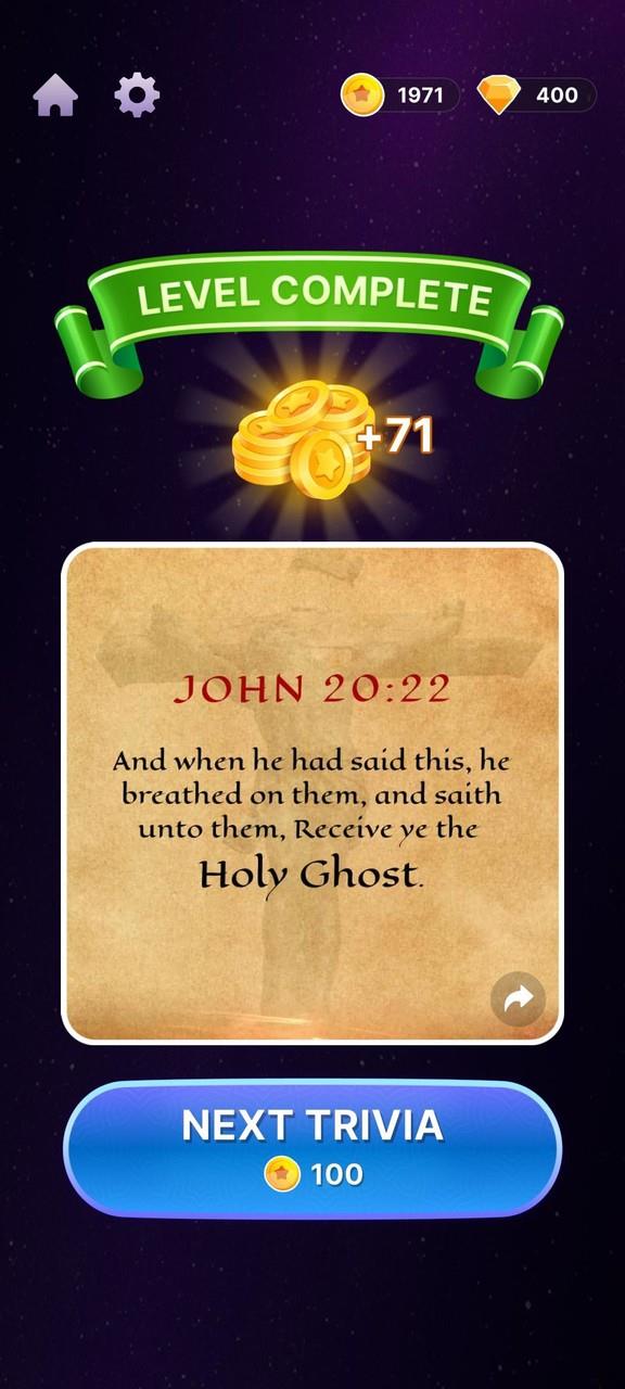 Bible Trivia Daily  Screenshot 3