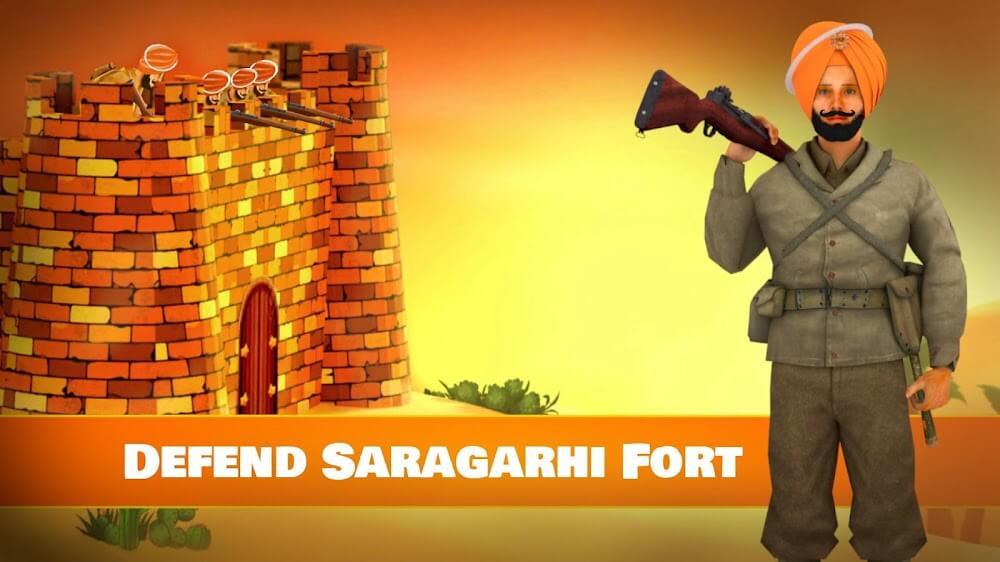 Saragarhi Fort Defense  Screenshot 1