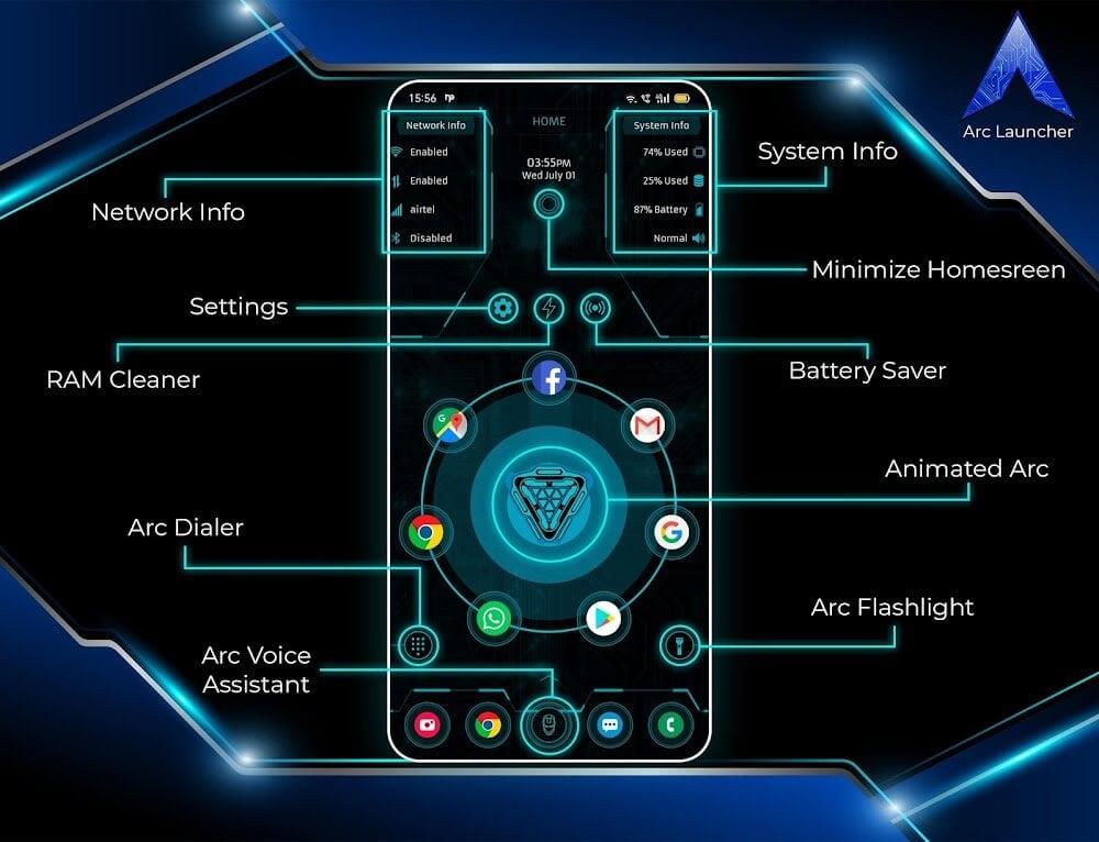 ARC Launcher Pro  Screenshot 1