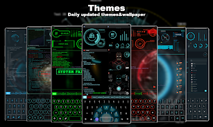 Futuristic Launcher  Screenshot 2