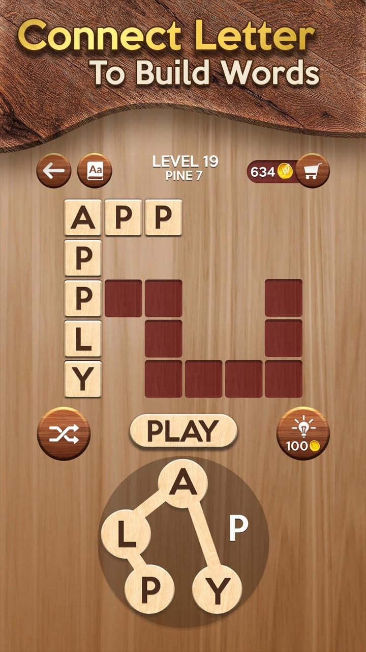 Woody Cross: Word Connect  Screenshot 1