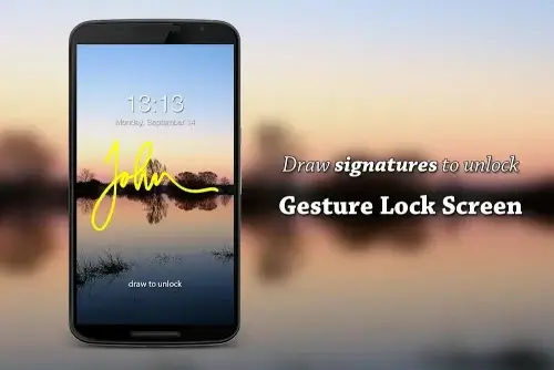 Gesture Lock Screen  Screenshot 3