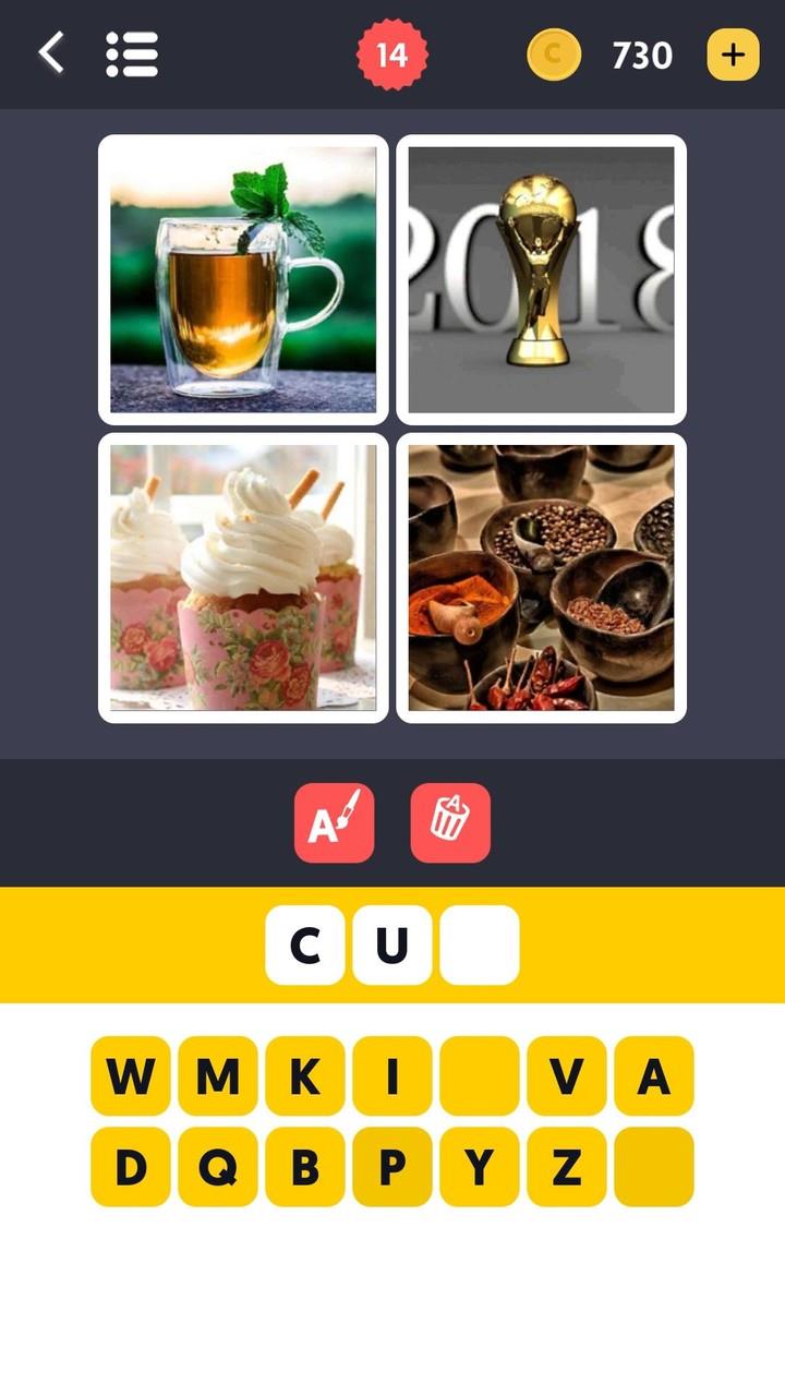 4 Pics 1 Word: Word Game  Screenshot 2