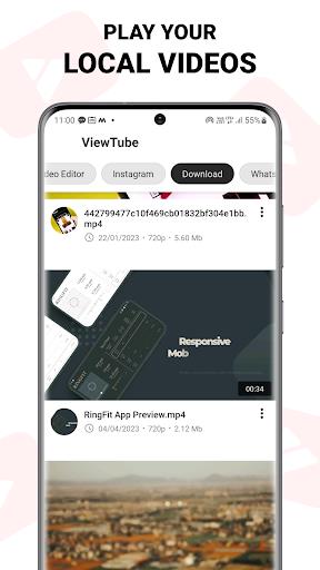 ViewTube - All Video Player  Screenshot 2