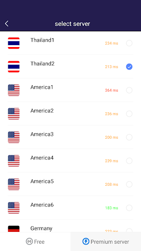 VPN Thailand - Use Thai IP  Screenshot 3