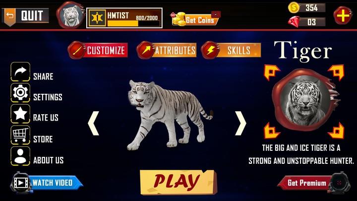 Tiger Simulator - Animal Games  Screenshot 4