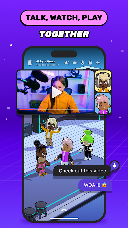 Bunch: Group Video Chat & Party Games  Screenshot 2