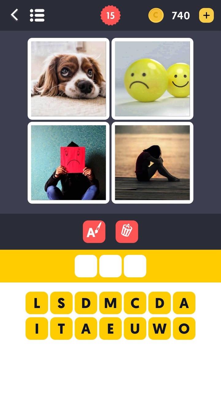 4 Pics 1 Word: Word Game  Screenshot 3