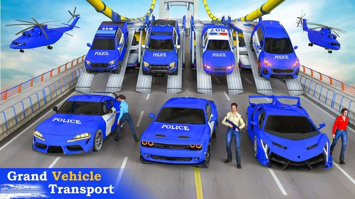 Police Vehicle Transport Games  Screenshot 3