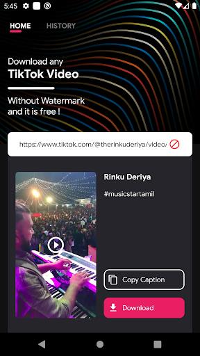 TikSaver - TikTok downloader w  Screenshot 3