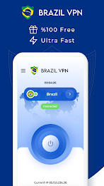 VPN Brazil - Get Brazil IP  Screenshot 1