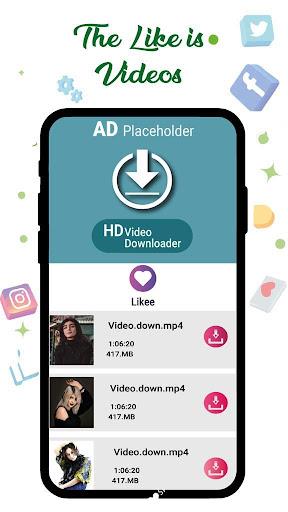 Vidmedia Mp4 Video Downloader  Screenshot 1