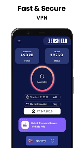 ZENSHIELD - Fast VPN Proxy IP  Screenshot 1