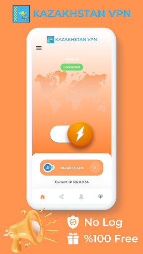 Kazakhstan VPN - Private Proxy  Screenshot 1