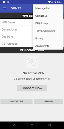 VPNTT - Global Unlimited VPN  Screenshot 2