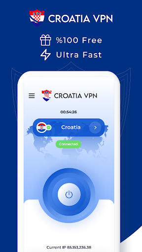 VPN Croatia - Get Croatia IP  Screenshot 1