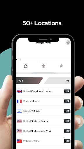Aegis VPN - Fast Secure Proxy  Screenshot 4