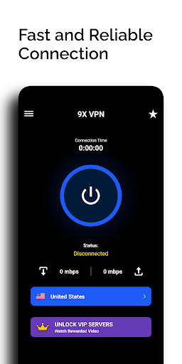 9X VPN - Secure VPN Proxy  Screenshot 1