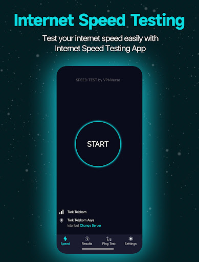 Internet Speed Test - VPNVerse  Screenshot 1