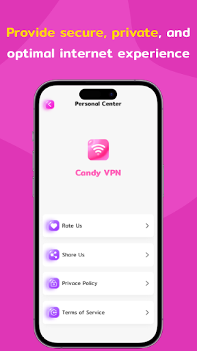 Candy Proxy: Fast & Safe VPN  Screenshot 4