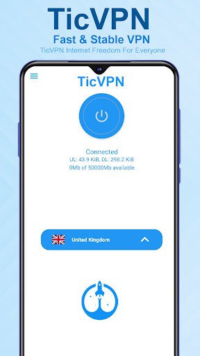 TicVPN - Fast & Safe VPNTok  Screenshot 1