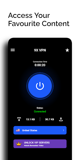 9X VPN - Secure VPN Proxy  Screenshot 2