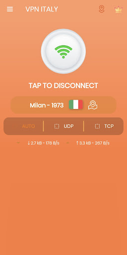 VPN ITALY - Secure VPN Proxy  Screenshot 3