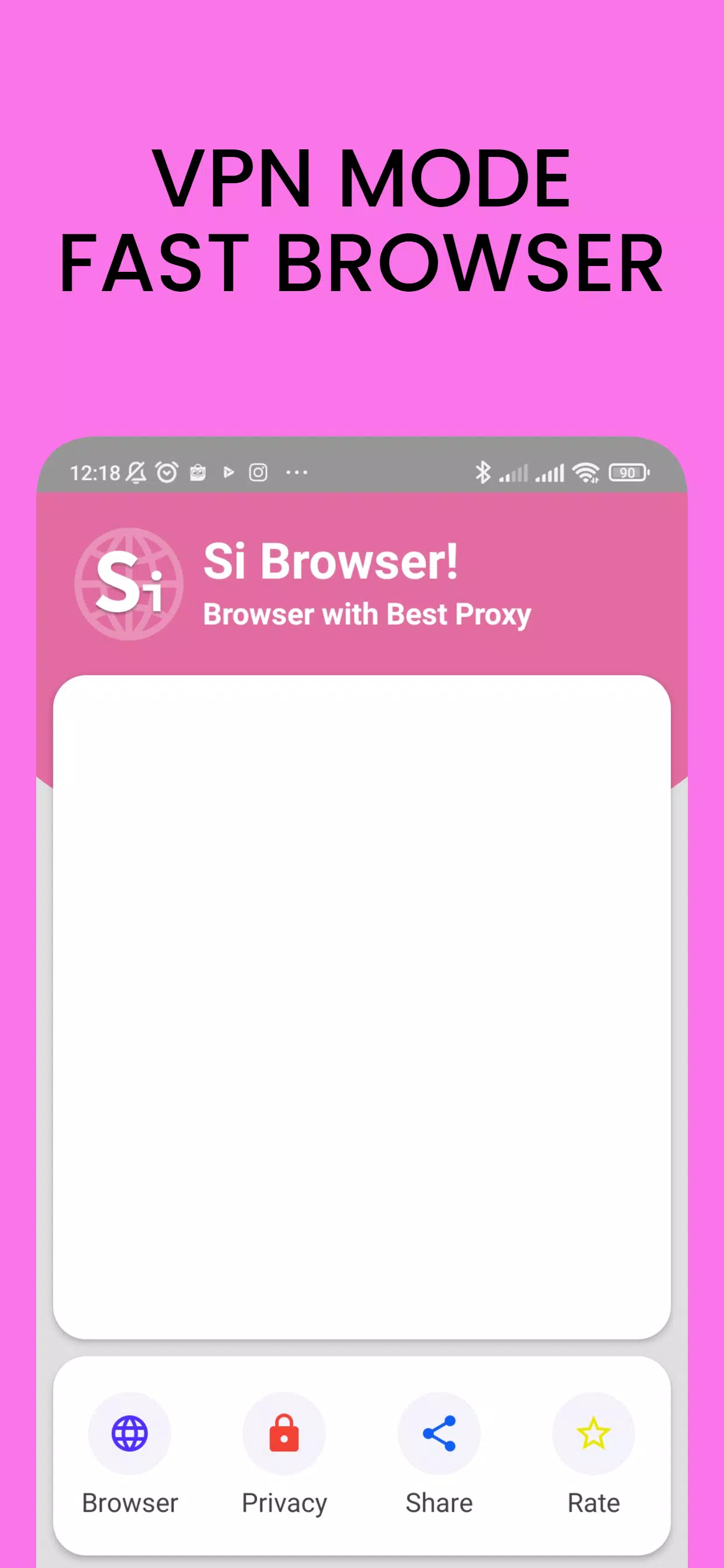 SIBrowser Proxy VPN  Screenshot 3