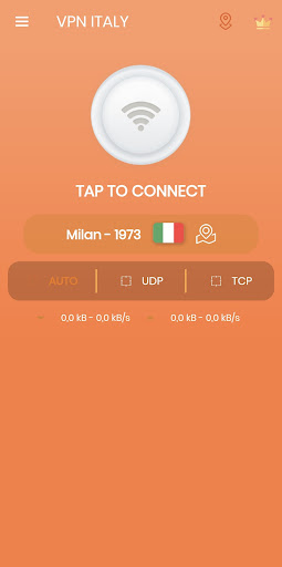 VPN ITALY - Secure VPN Proxy  Screenshot 1