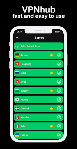 VPNhub - Secure VPN Proxy  Screenshot 4