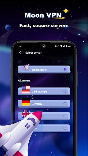 Moon VPN - Fast Proxy  Screenshot 3