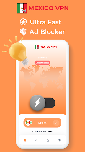 Mexico VPN - Private Proxy  Screenshot 2